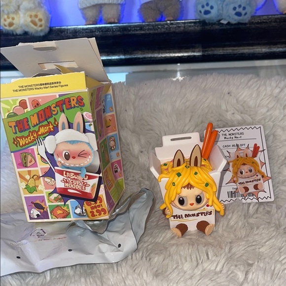 Pop mart wacky mart the monsters labubu or Zimomo figurine decor - Picture 1 of 13